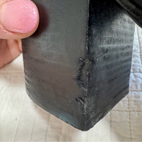 Alexander Wang GABI Black Leather Ankle Boots - Picture 9 of 9